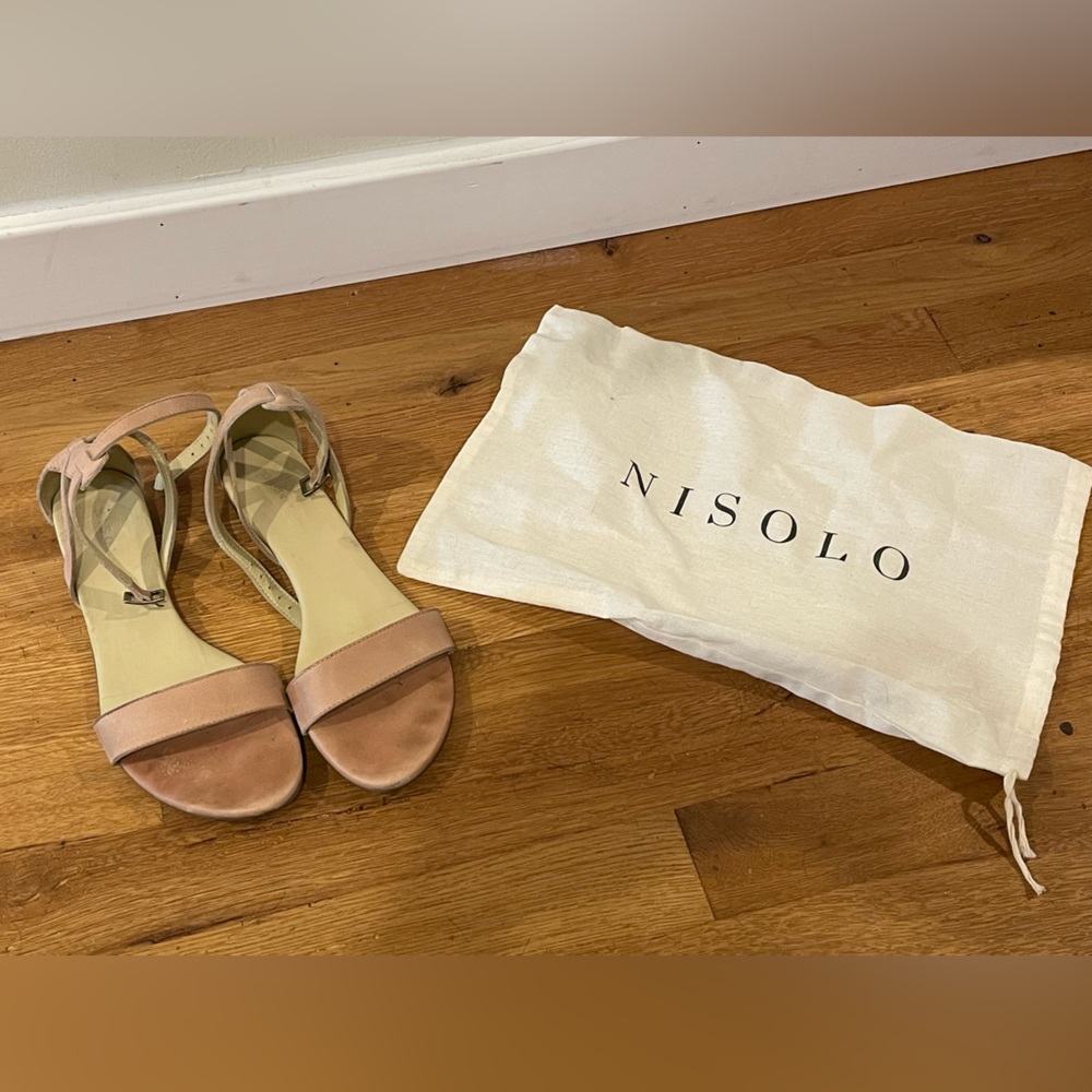 Nisolo Serena Sandals in Desert Rose